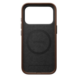 Dėklas Nomad Traditional Leather Case, brown - iPhone 17 Pro