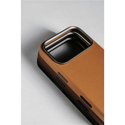 Dėklas Nomad Traditional Leather Case, brown - iPhone 17 Pro