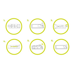 Mobile Origin Screen Guard with easy applicator, full coverage, 2 pack - iPhone Air