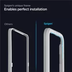 Spigen Glas tR ALM FC Black, 2 Pack - iPhone 12 Pro Max