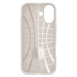Dėklas Spigen Liquid Air, natural titanium - iPhone 17