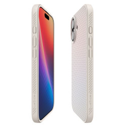 Dėklas Spigen Liquid Air, natural titanium - iPhone 17