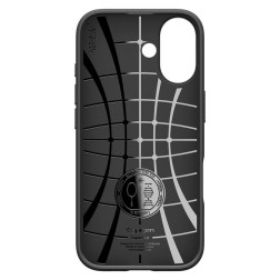 Dėklas Spigen Liquid Air, matte black - iPhone 17