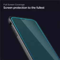 Spigen Glas tR ALM FC Black, 2 Pack - iPhone 12 Pro Max