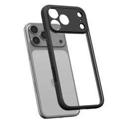 Dėklas Spigen Ultra Hybrid, matte black - iPhone 17 Pro
