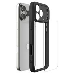 Dėklas Spigen Ultra Hybrid, matte black - iPhone 17 Pro
