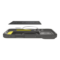 Spigen Rugged Armor MagSafe, gray - iPhone 17 Pro Max