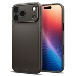 Dėklas Spigen Thin Fit MagSafe, gunmetal - iPhone 17 Pro