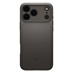 Dėklas Spigen Thin Fit MagSafe, gunmetal - iPhone 17 Pro