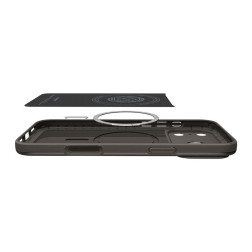 Dėklas Spigen Thin Fit MagSafe, gunmetal - iPhone 17 Pro