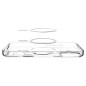 Dėklas Spigen Ultra Hybrid MagSafe, clear graphite - iPhone 17
