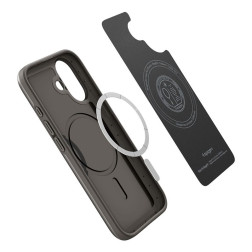 Dėklas Spigen Thin Fit MagSafe, gunmetal - iPhone 17