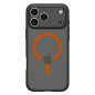 Spigen Ultra Hybrid MagSafe, frost black orange - iPhone 17 Pro Max