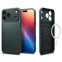 Dėklas Spigen Thin Fit MagSafe, abyss green - iPhone 17 Pro