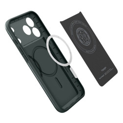 Dėklas Spigen Thin Fit MagSafe, abyss green - iPhone 17 Pro