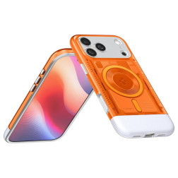 Spigen Classic C1 MagSafe, tangerine - iPhone 17 Pro Max