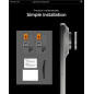 Spigen Glass tR EZ Fit Optik Pro 2 Pack, silver - iPhone Air