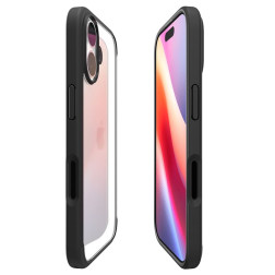 Dėklas Spigen Ultra Hybrid, matte black - iPhone 17