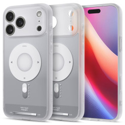 Dėklas Spigen Ultra Hybrid MagSafe, classic silver - iPhone 17 Pro