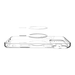 Spigen Ultra Hybrid MagSafe, clear graphite - iPhone 17 Pro Max