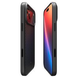 Dėklas Spigen Enzo Aramid T, black - iPhone 17 Pro