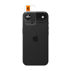 Kameros apsauga Spigen Glass tR EZ Fit Optik Pro 2 Pack, black - iPhone Air