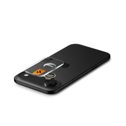 Kameros apsauga Spigen Glass tR EZ Fit Optik Pro 2 Pack, black - iPhone Air