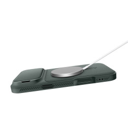 Spigen Optik Armor MagSafe, abyss green - iPhone 17 Pro Max
