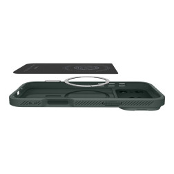 Spigen Optik Armor MagSafe, abyss green - iPhone 17 Pro Max