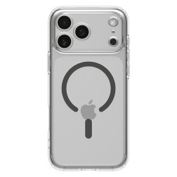 Dėklas Spigen Ultra Hybrid MagSafe, clear graphite - iPhone 17 Pro