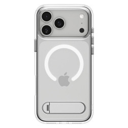 Dėklas Spigen Ultra Hybrid S MagSafe, clear white - iPhone 17 Pro