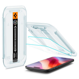 Ekrano apsauginis stiklas Spigen Glass tR EZ Fit 2 Pack, transparency - iPhone Air