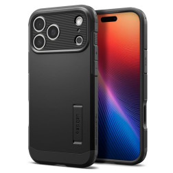 Dėklas Spigen Tough Armor T MagSafe, black - iPhone 17 Pro