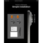 Spigen Glass tR EZ Fit Optik Pro 2 Pack, gray - iPhone Air