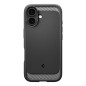 Dėklas Spigen Rugged Armor MagSafe, matte black - iPhone 17