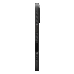 Dėklas Spigen Rugged Armor MagSafe, matte black - iPhone 17