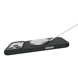 Spigen Silicone Fit MagSafe, abyss green - iPhone 17 Pro Max