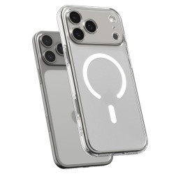Dėklas Spigen Ultra Hybrid MagSafe, frost white - iPhone 17 Pro