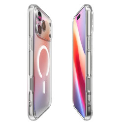 Dėklas Spigen Ultra Hybrid MagSafe, frost white - iPhone 17 Pro