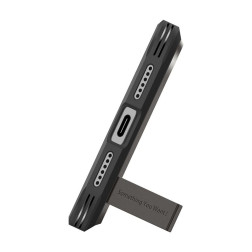Dėklas Spigen Tough Armor T MagSafe, gunmetal - iPhone 17 Pro