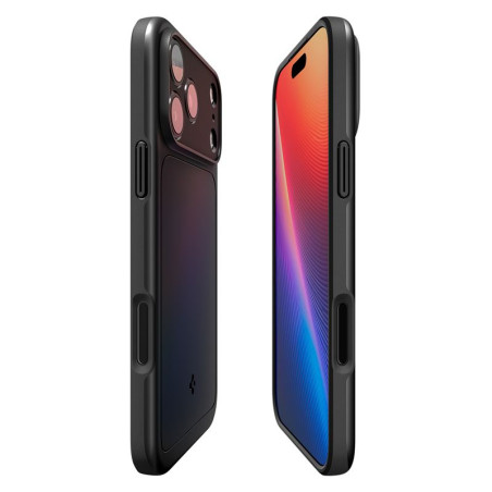 Dėklas Spigen Thin Fit MagSafe, black - iPhone 17 Pro