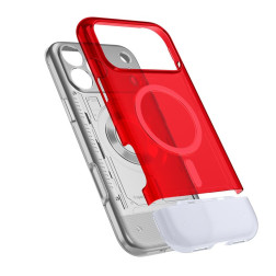 Case Spigen Classic C1 MagSafe, ruby - iPhone 17 Pro