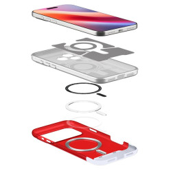 Case Spigen Classic C1 MagSafe, ruby - iPhone 17 Pro