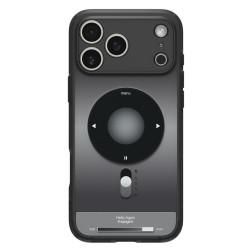 Dėklas Spigen Ultra Hybrid MagSafe, classic black - iPhone 17 Pro