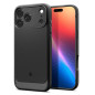 Dėklas Spigen Rugged Armor MagSafe, matte black - iPhone 17 Pro