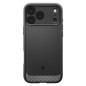 Dėklas Spigen Rugged Armor MagSafe, matte black - iPhone 17 Pro