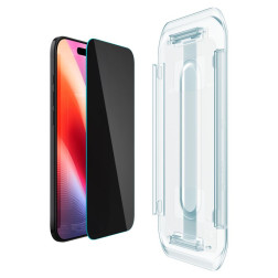 Ekrano apsauginis stiklas Spigen Glass tR EZ Fit (Privacy) 2 Pack, transparency - iPhone Air