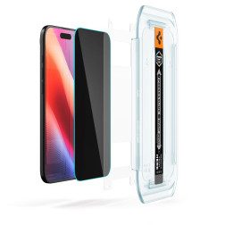 Ekrano apsauginis stiklas Spigen Glass tR EZ Fit (Privacy) 2 Pack, transparency - iPhone Air