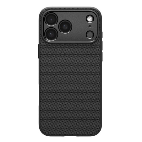 Dėklas Spigen Liquid Air, matte black - iPhone 17 Pro
