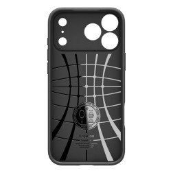 Dėklas Spigen Liquid Air, matte black - iPhone 17 Pro
